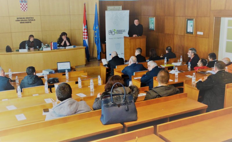 Tvrtka Eko d.o.o. održala seminar za predstavnike jedinica lokalne samouprave Ličko-senjske županije