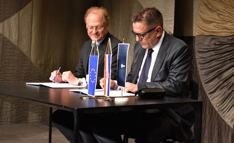 Potpisan Ugovor za projektiranje i izvođenje radova na izgradnji Centra za gospodarenje otpadom Biljane Donje