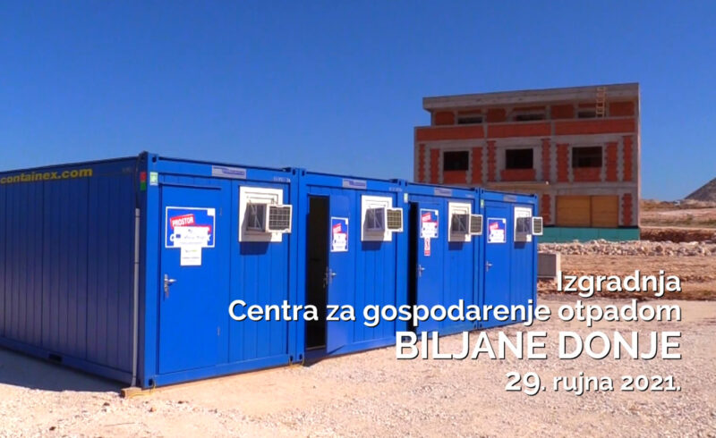 Radovi na izgradnji CGO-a od 29. kolovoza 2021.
