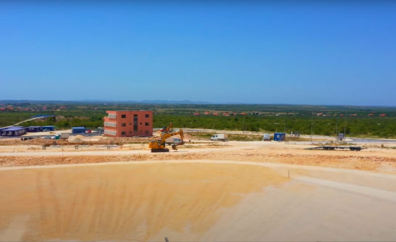 Radovi na izgradnji CGO-a Biljane Donje – Lipanj 2022.
